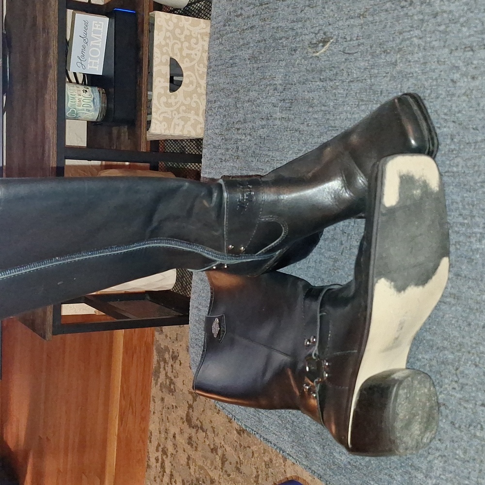 Harley davidon womens boots sz 7.5